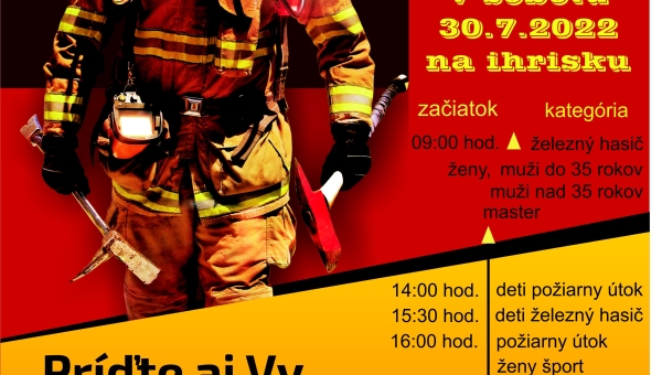 Pozvánka na hasičskú sobotu do Korne 2022